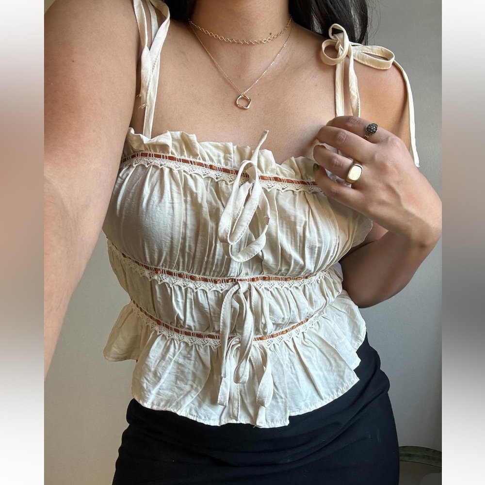 Thirty/Thirty LA Cream Blouse